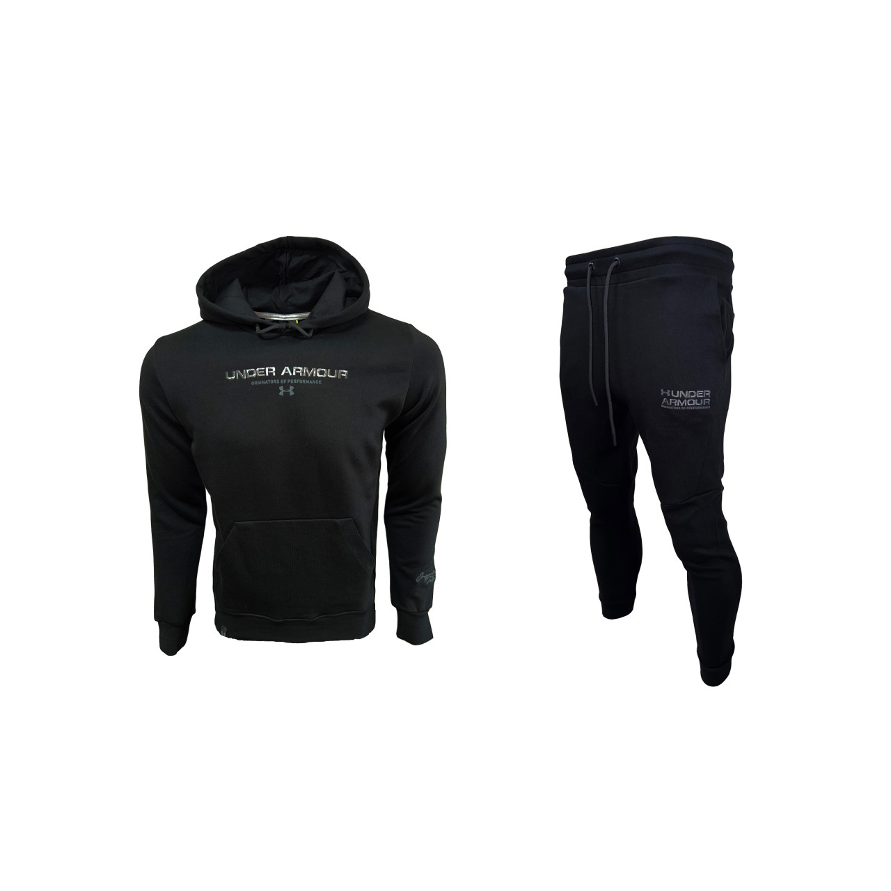 Мъжки спортен екип Under Armour Originators Of Performance Sweatshirt + Pants  Black