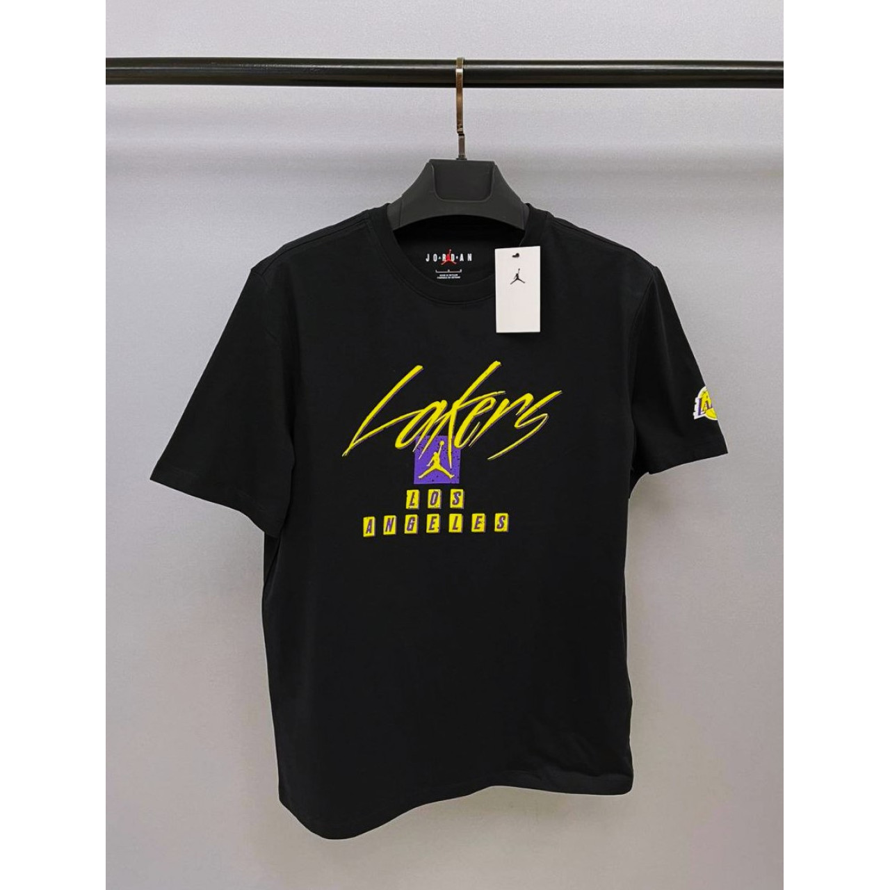 Мъжка спортна тениска Nike Jordan LAKERS T-shirt  Black